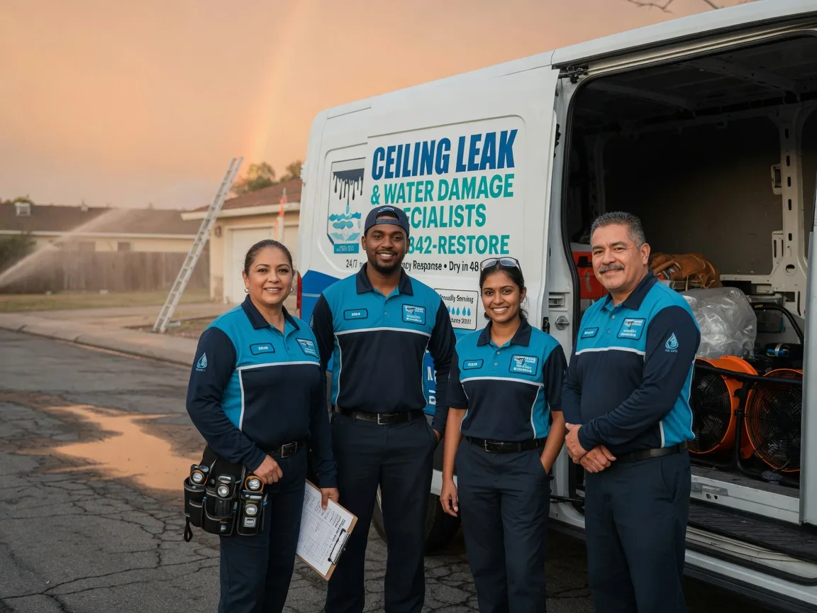 Ceiling Leak Cleanup company in Canton, MI