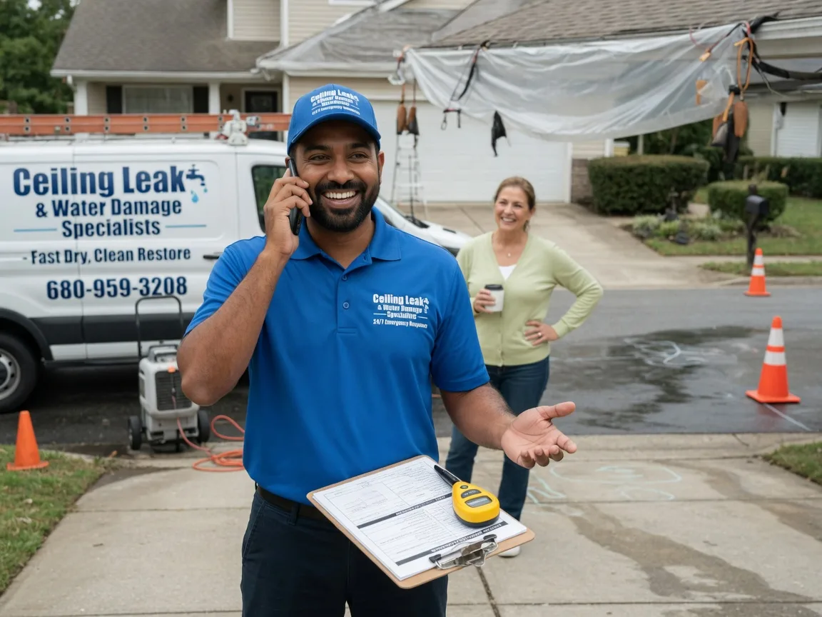 Ceiling Leak Cleanup Canton, MI FAQs